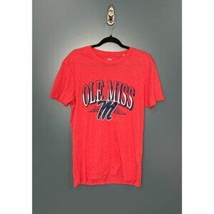 NWT Ole Miss Rebels Red T-Shirt By Rivalry Threads Men's Size Small
